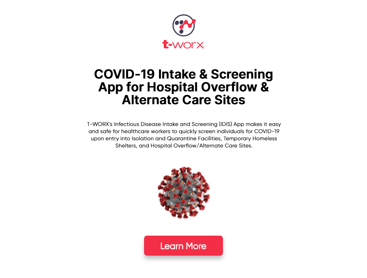 Infectious Disease Intake & Screening App (IDIS) scope of work